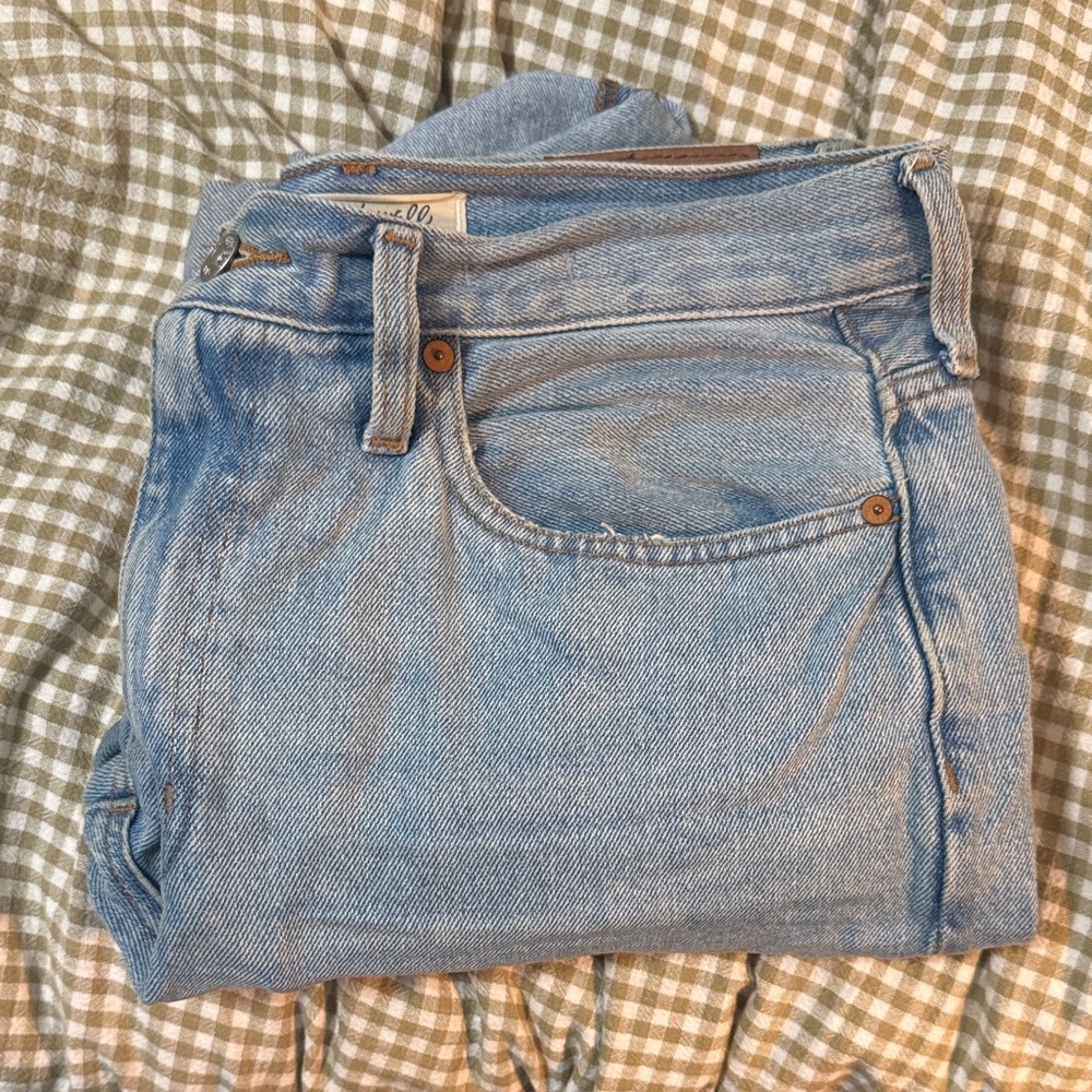 Madewell Baggy Straight Jeans